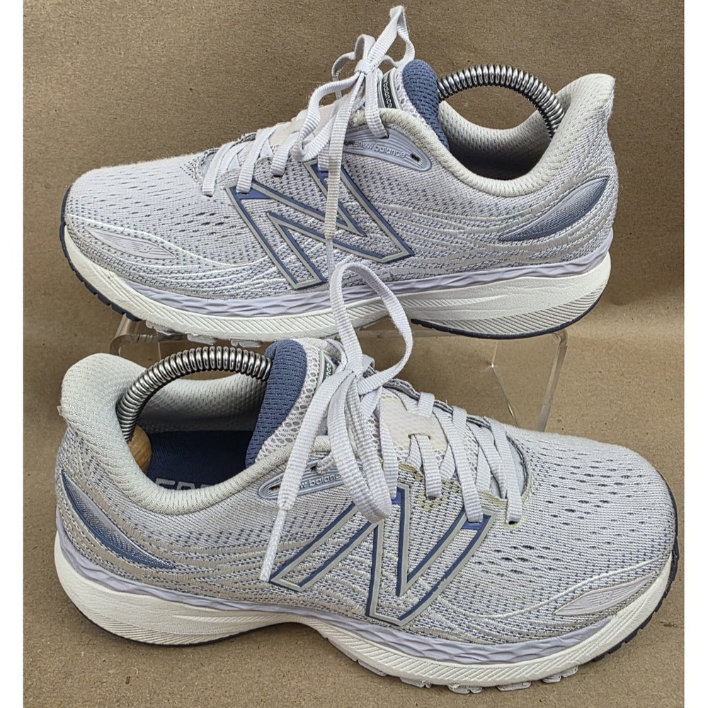 New Balance (Sz 7.5 B) 860 V12 Fresh Foam Comfort Sneakers Shoes Purple Women's